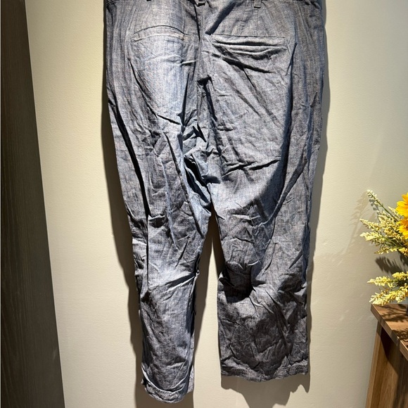 Old Navy Faux Denim Wide Leg Pants - Picture 3 of 6